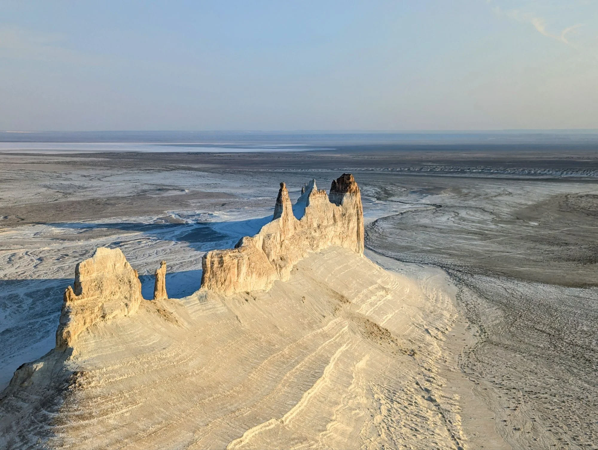The stone formations in the Ustyurt National Preserve area were amazing!