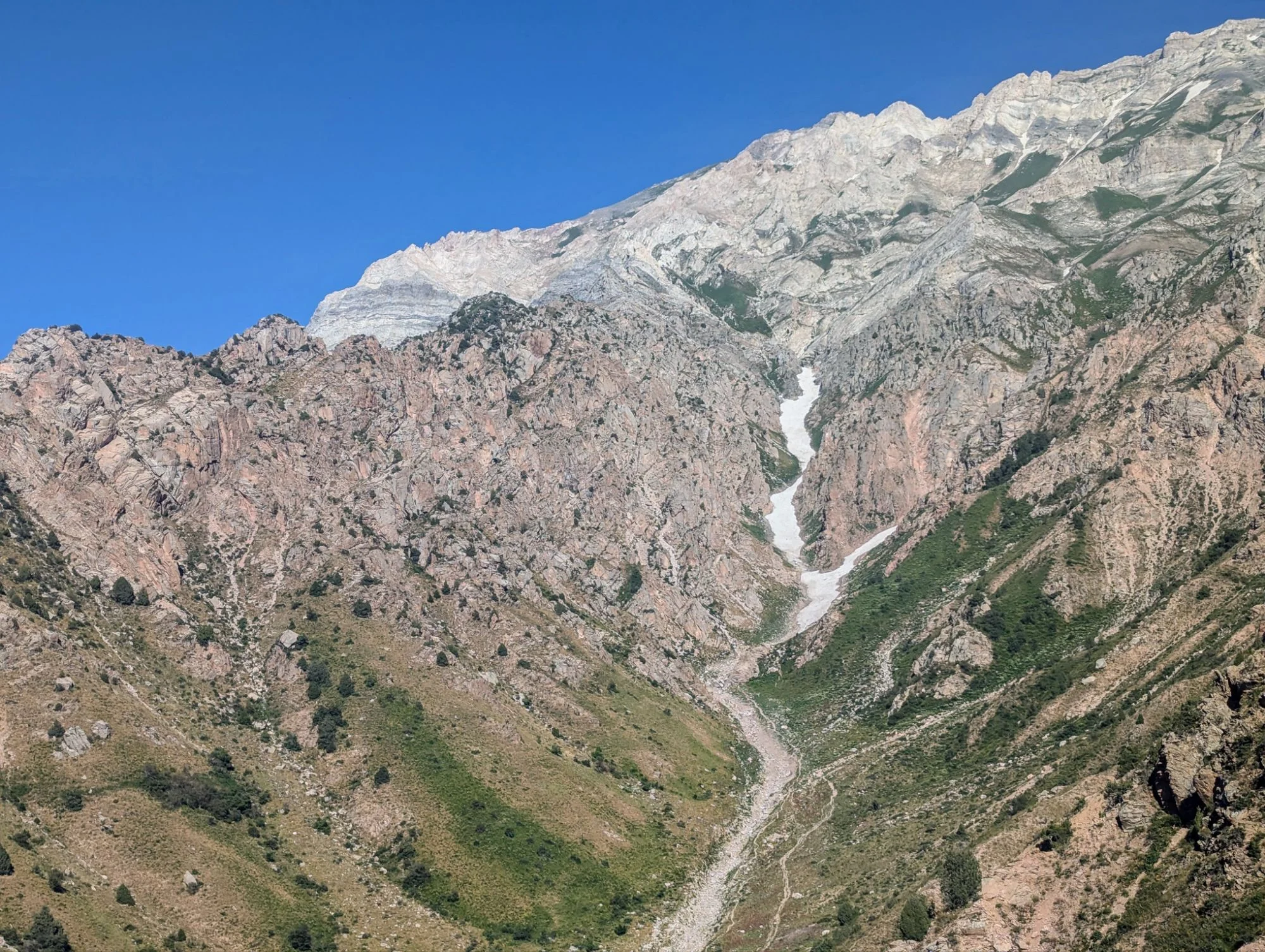 It was super beautiful and we went for a nice hike/ mountaineering tour.