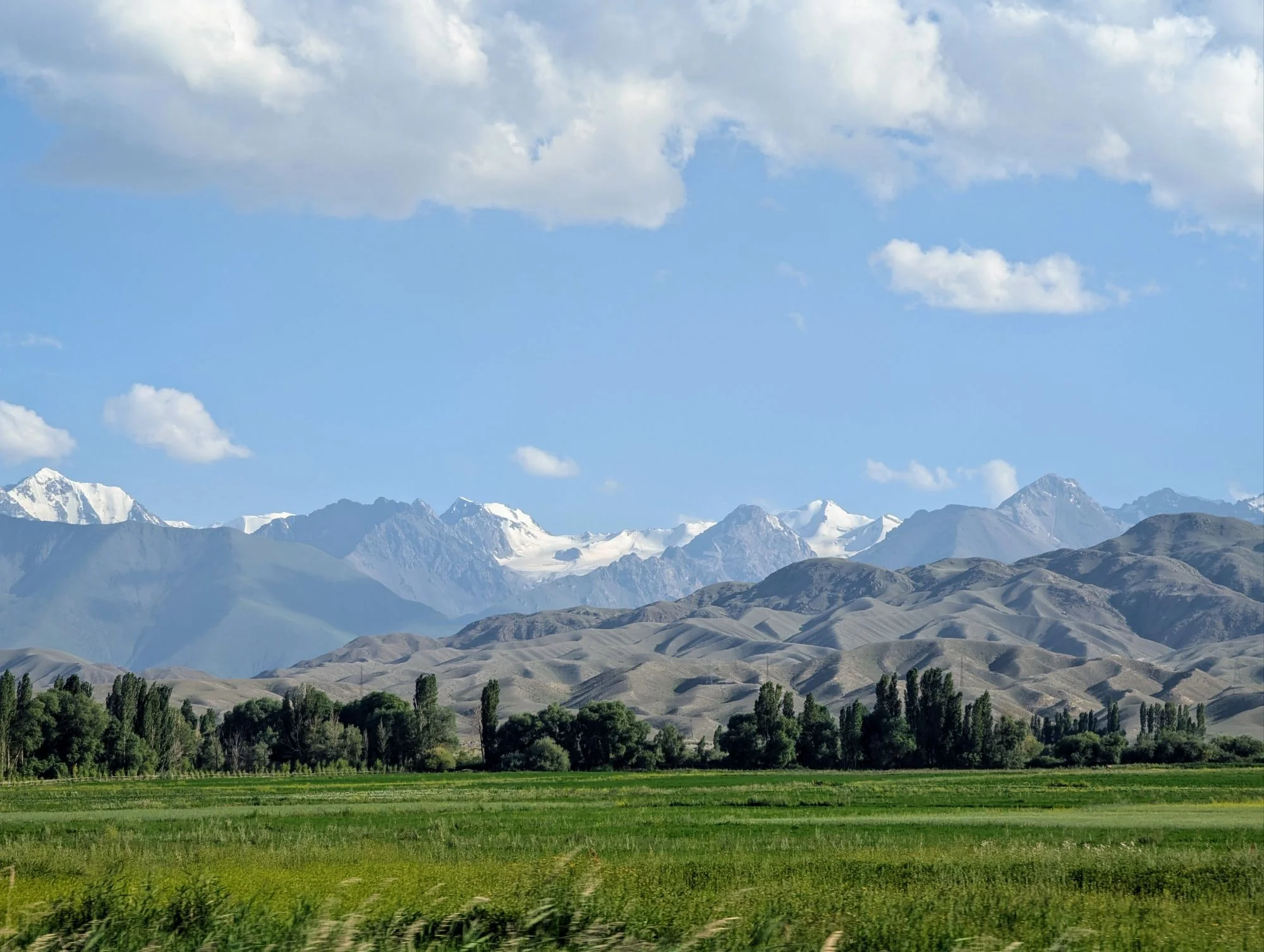 After that we head east to the Issyk Kul. The biggest lake in Kyrgyzstan and the eighth-deepest lake in the world and the eleventh-largest lake in the world by volume.
