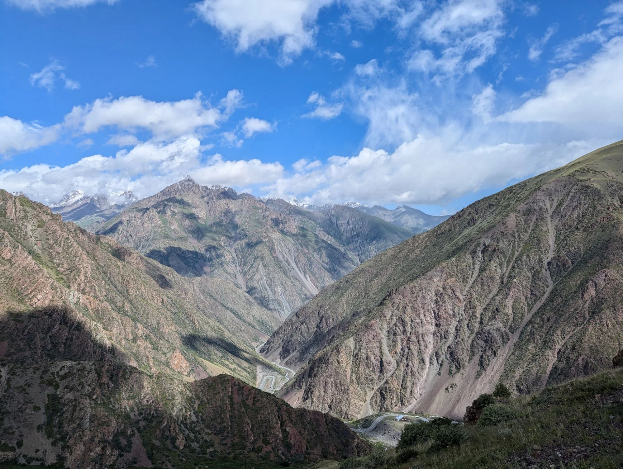We loved the Kyrgyz mountain views.