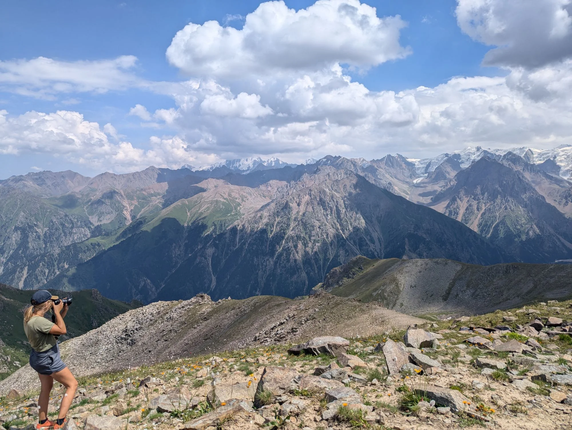 We wanted to go to another climb area but the road leading there was restricted to electric cars. So we did an awesome hike instead.
