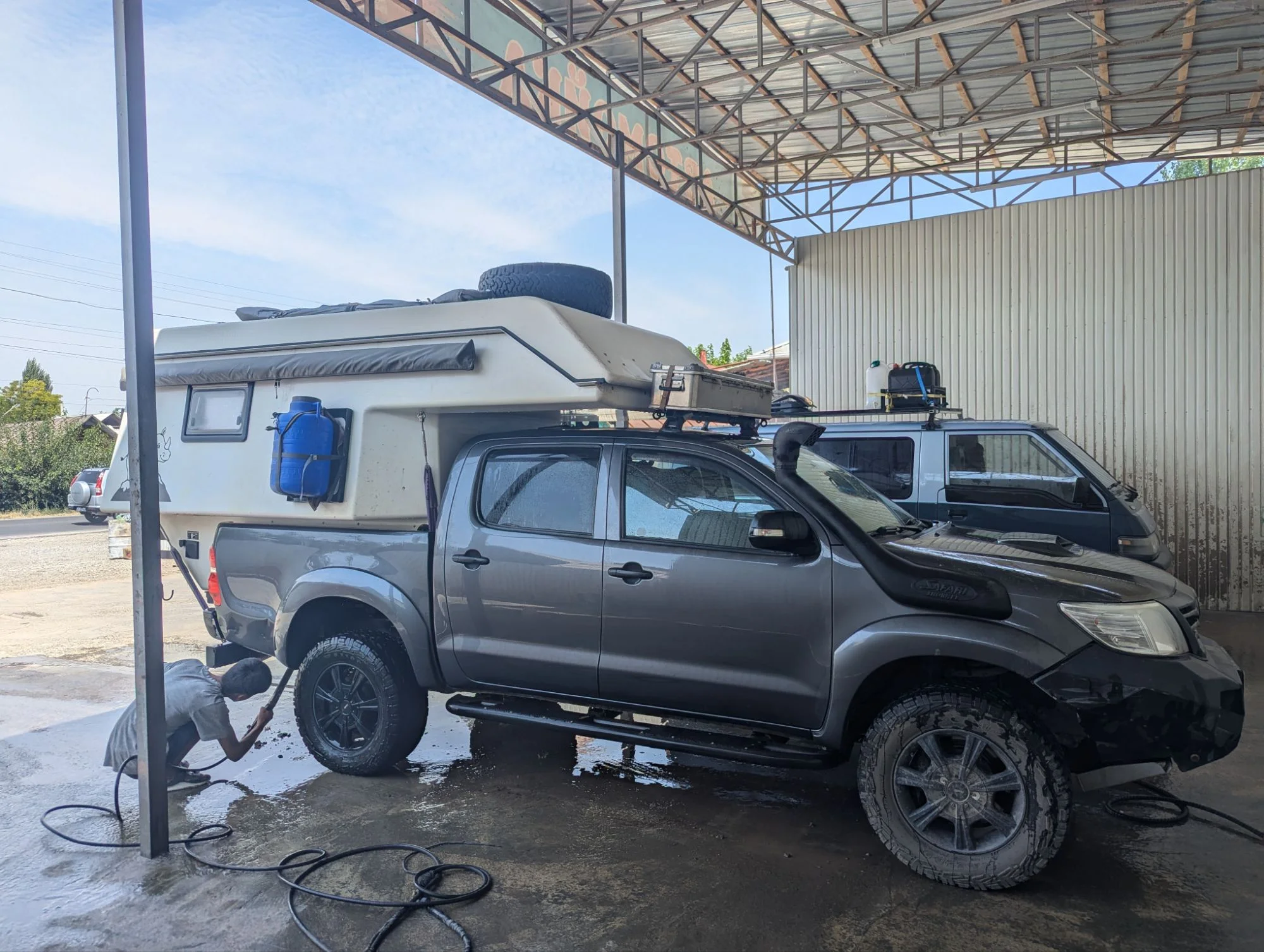 Some cleaning.