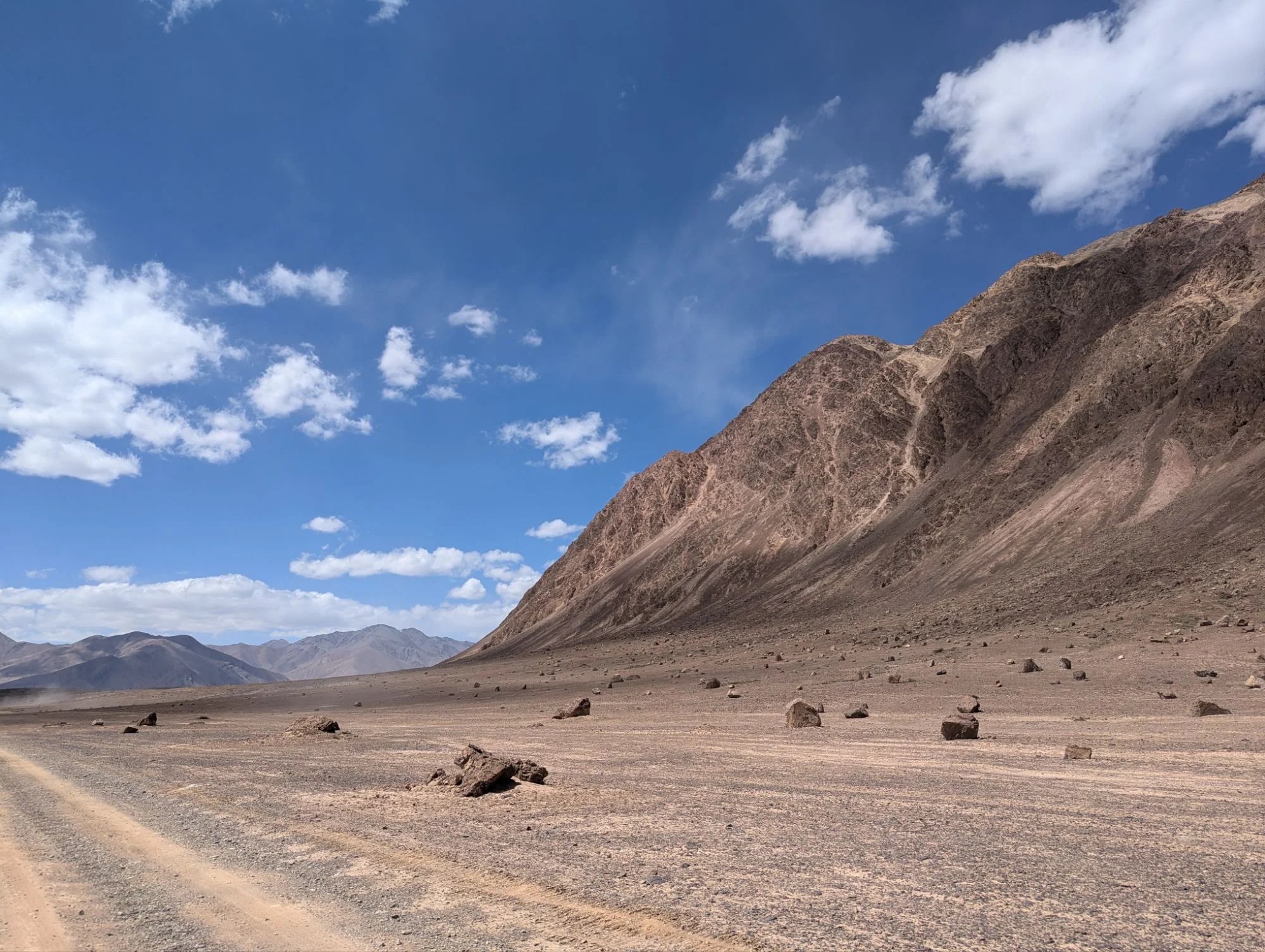 The scenery and colors were amazing. The track was ok and driving fast on the super dusty smooth parts was a lot of fun.