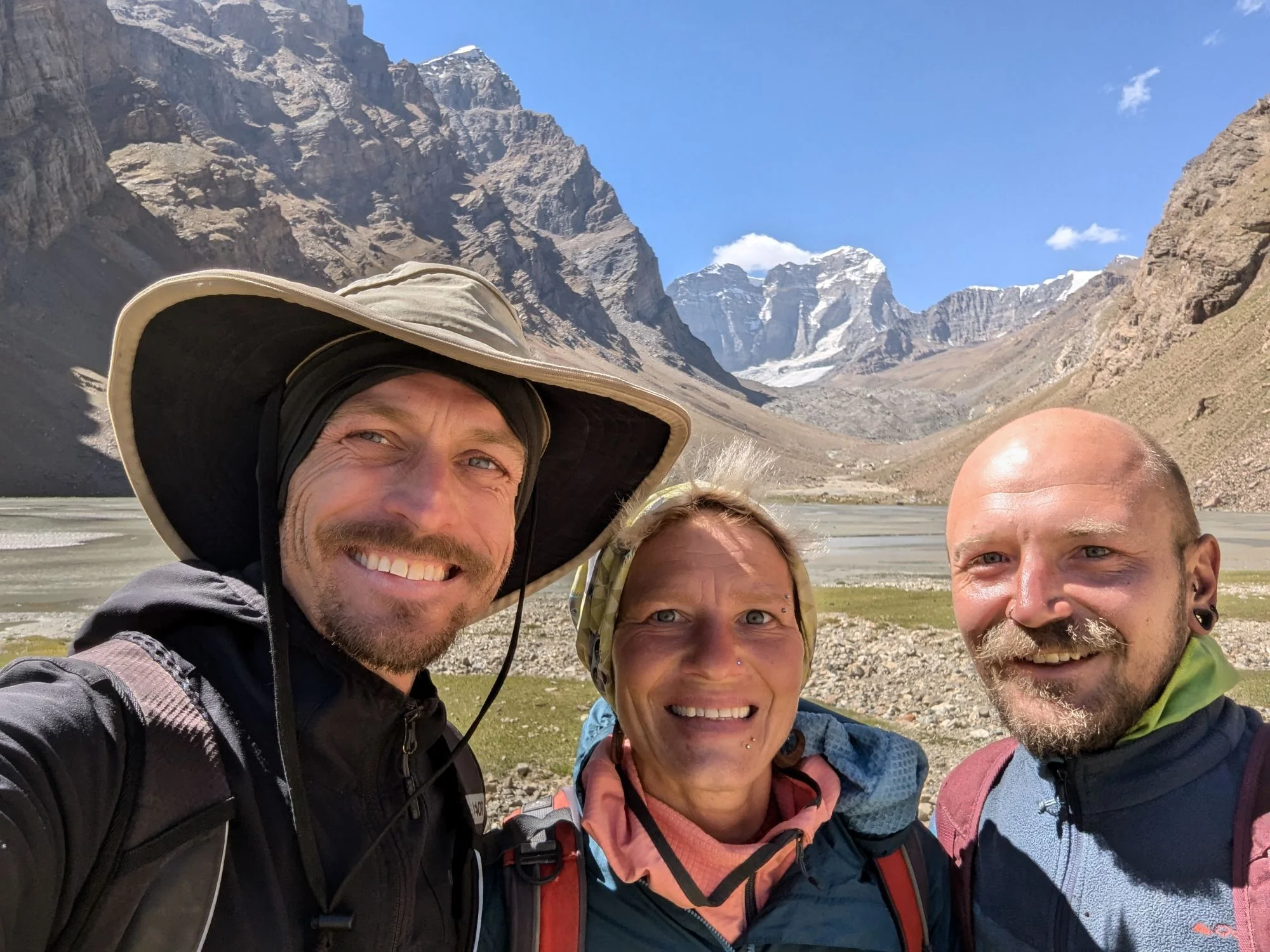 Happy hikers.