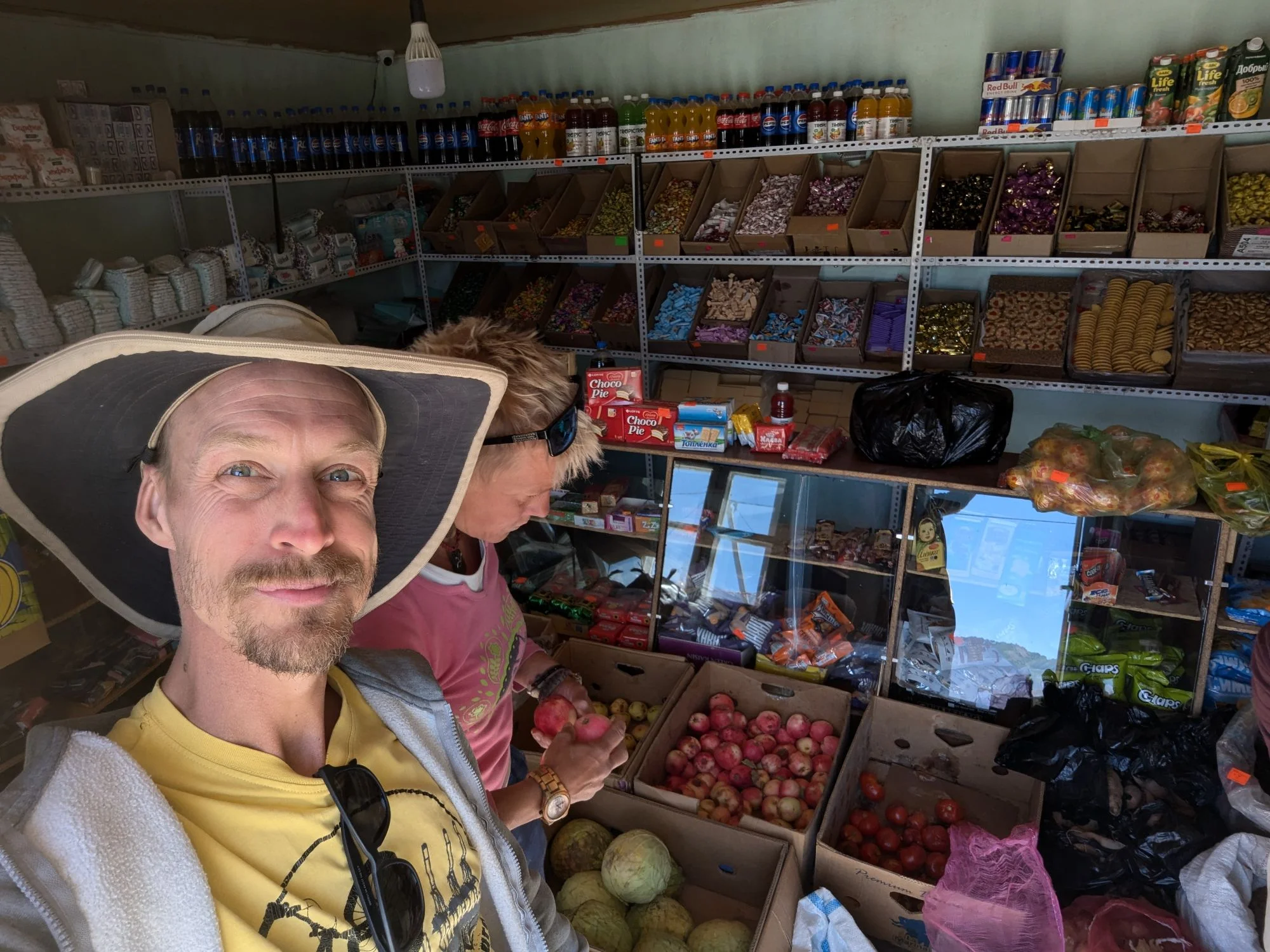 But always friendly and interesting. We found fresh fruits, cheese,
