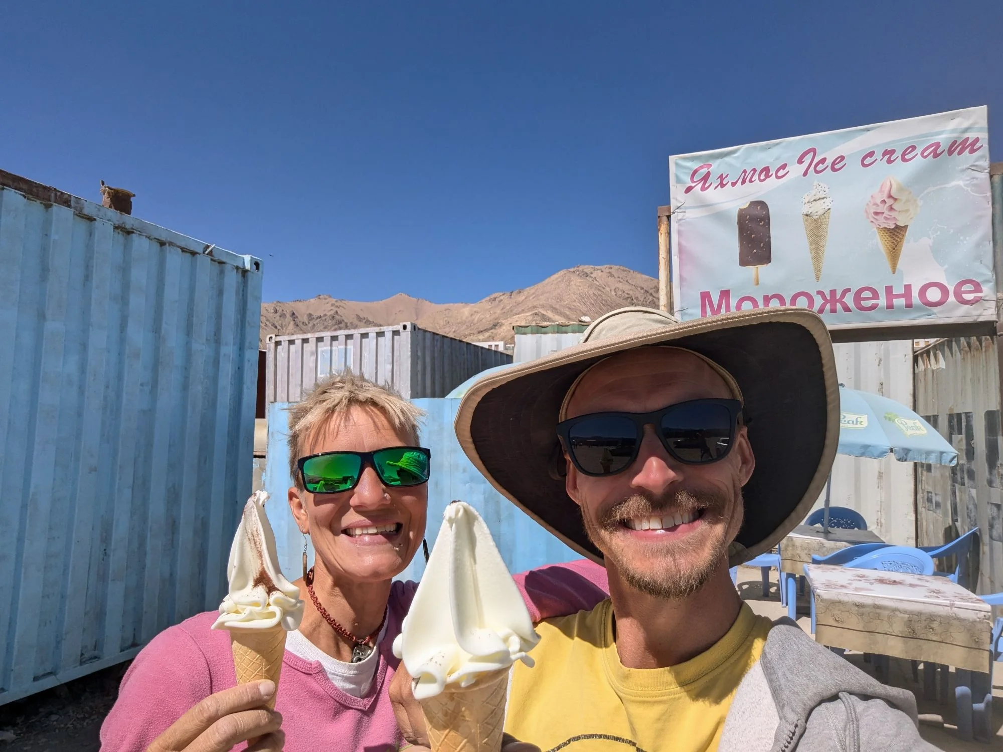 and Yak milk ice cream!