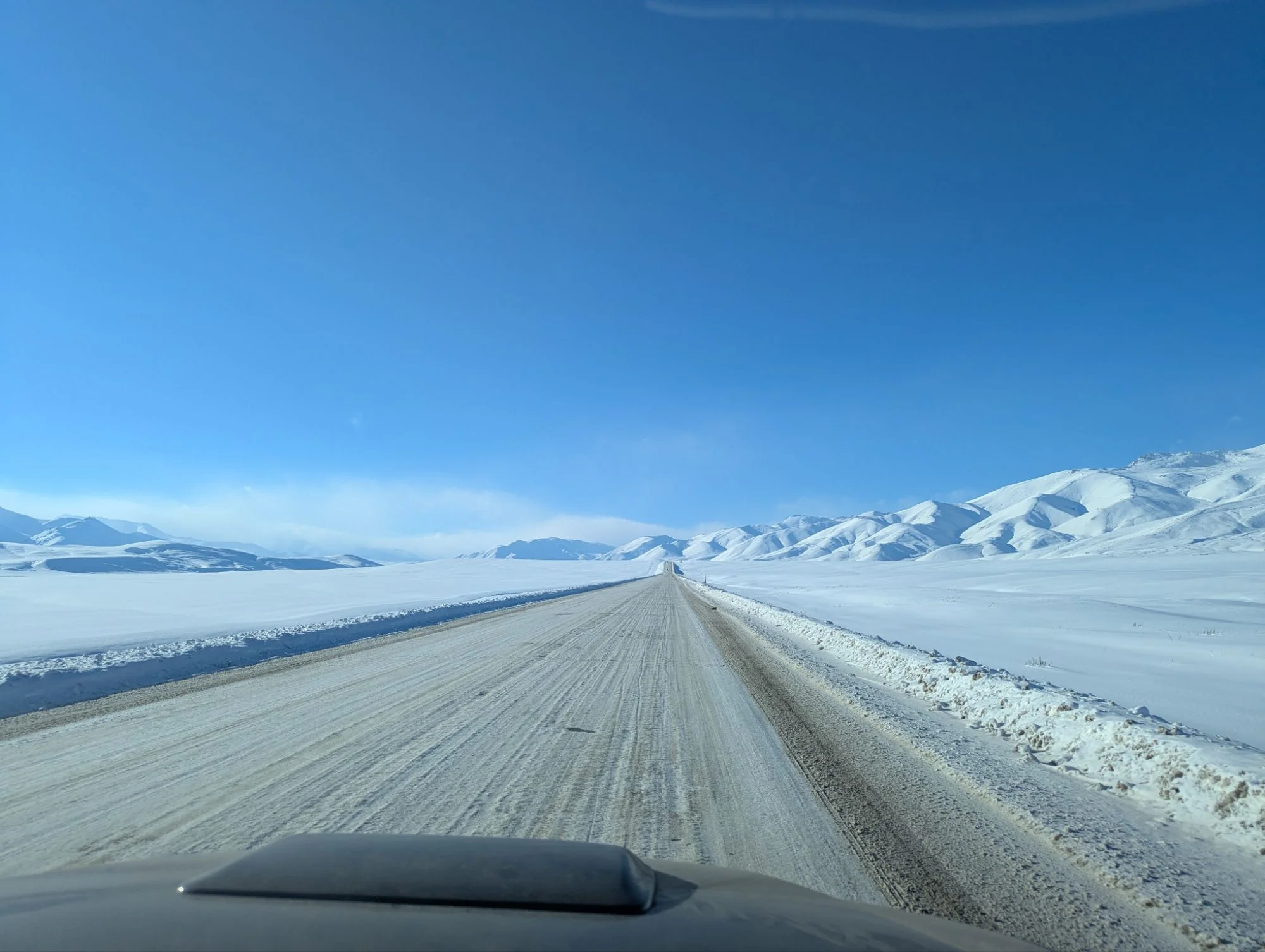 The main road was in very good condition. Even now in winter.