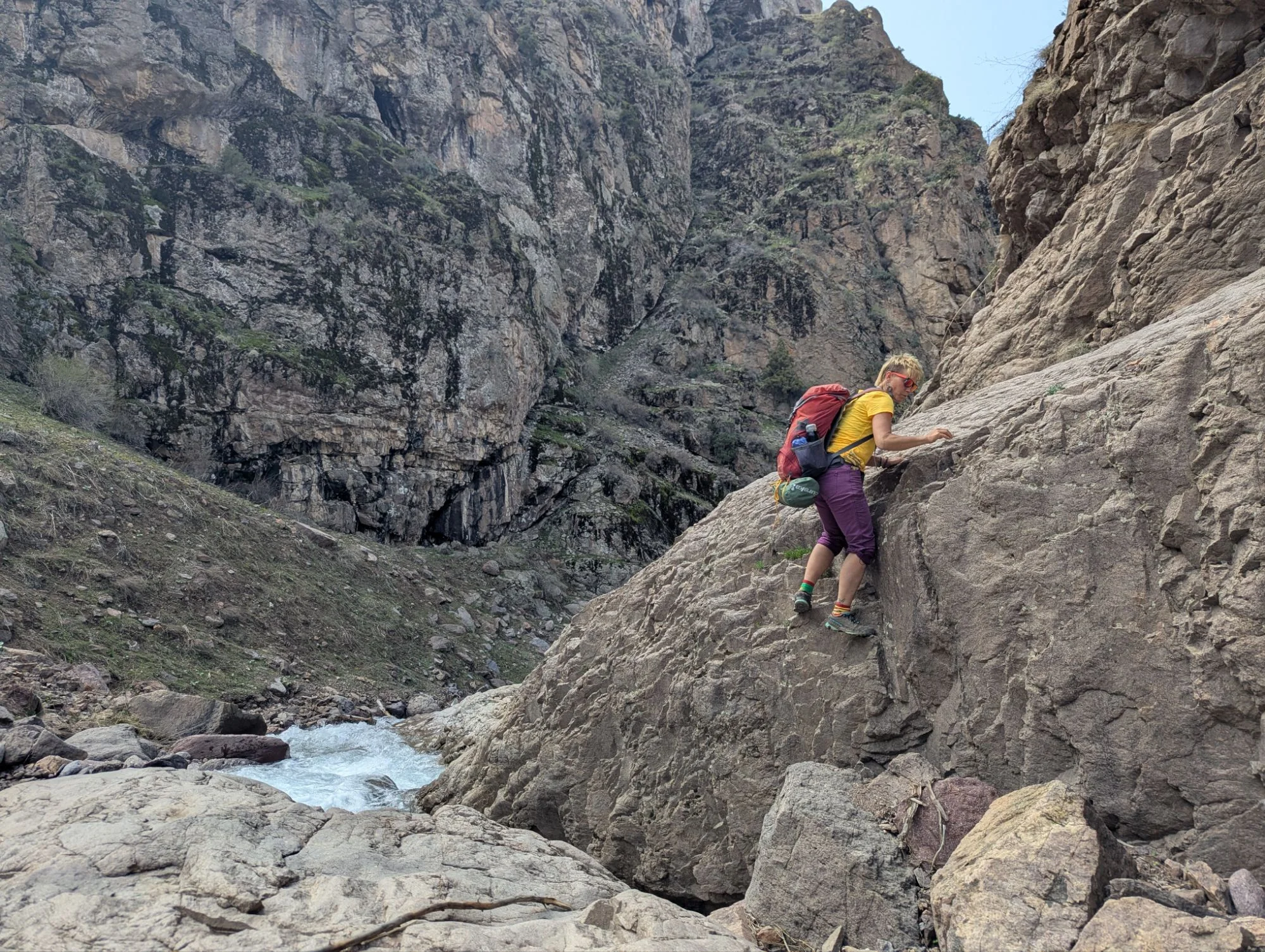 The hike was beautiful with some river crossings and a bit of rock crawling.