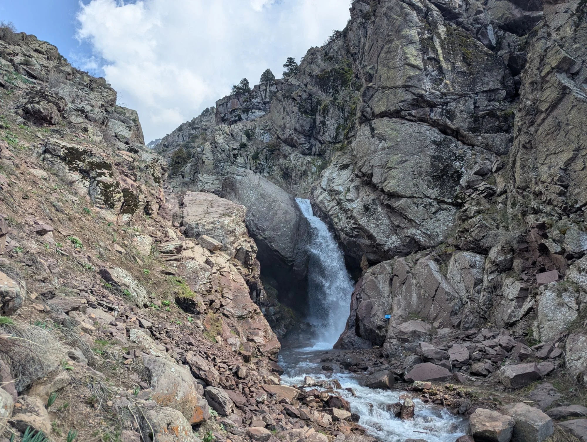 Our destination was a beautiful waterfall.