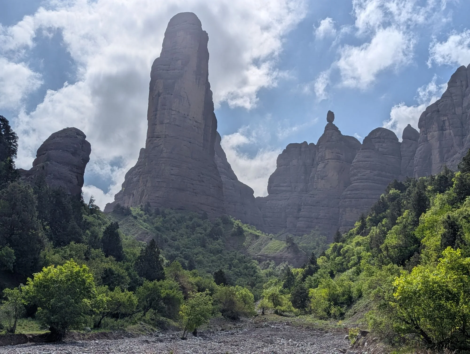 The translation of its name was something like &ldquo;40 girls&rdquo; and witch that the absolutely beautiful stone formations are meant.