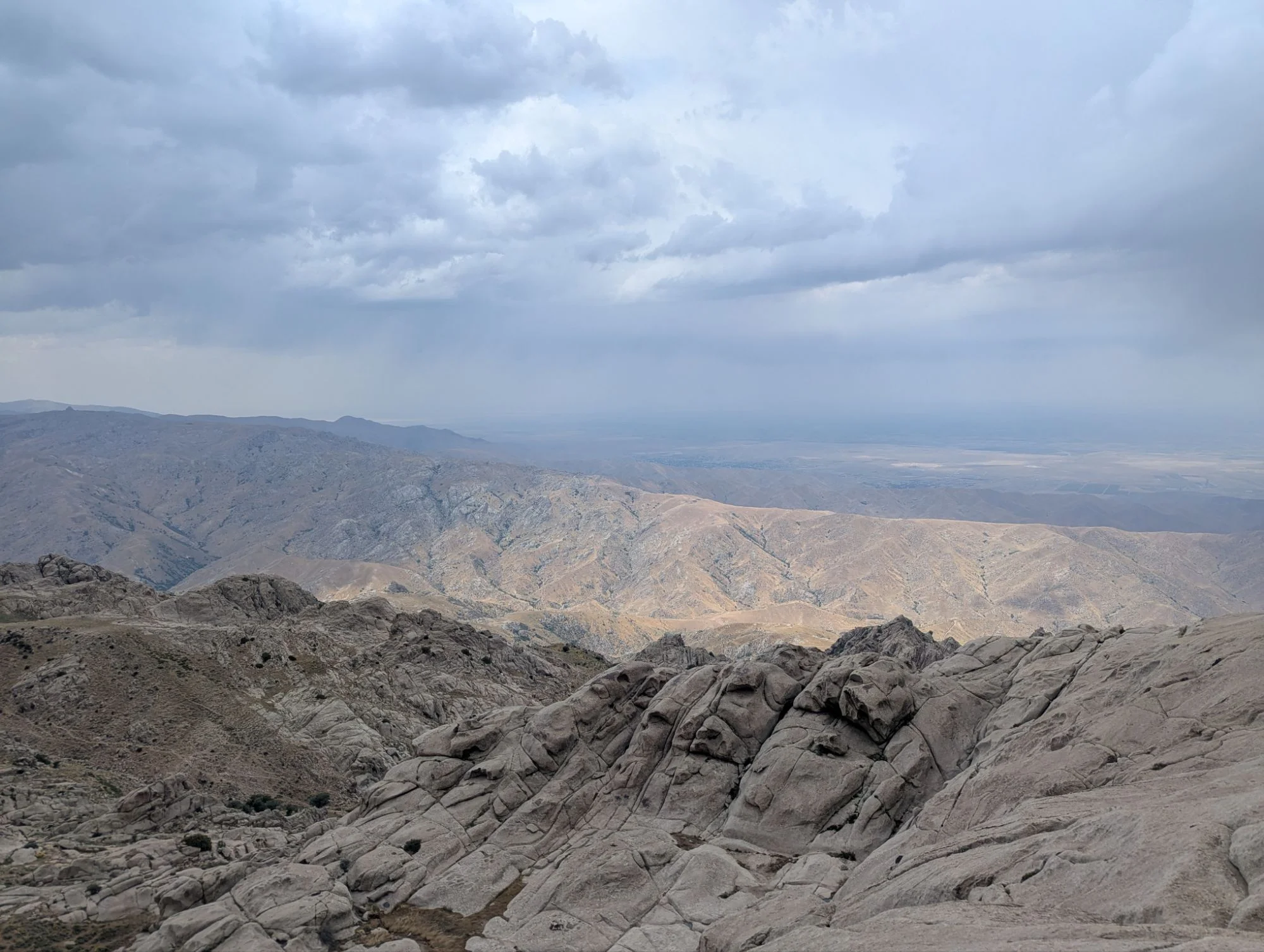 The weather was not so clear, but still the hike and the views were awesome! And we did some climbing to reach the top most part of our trek.