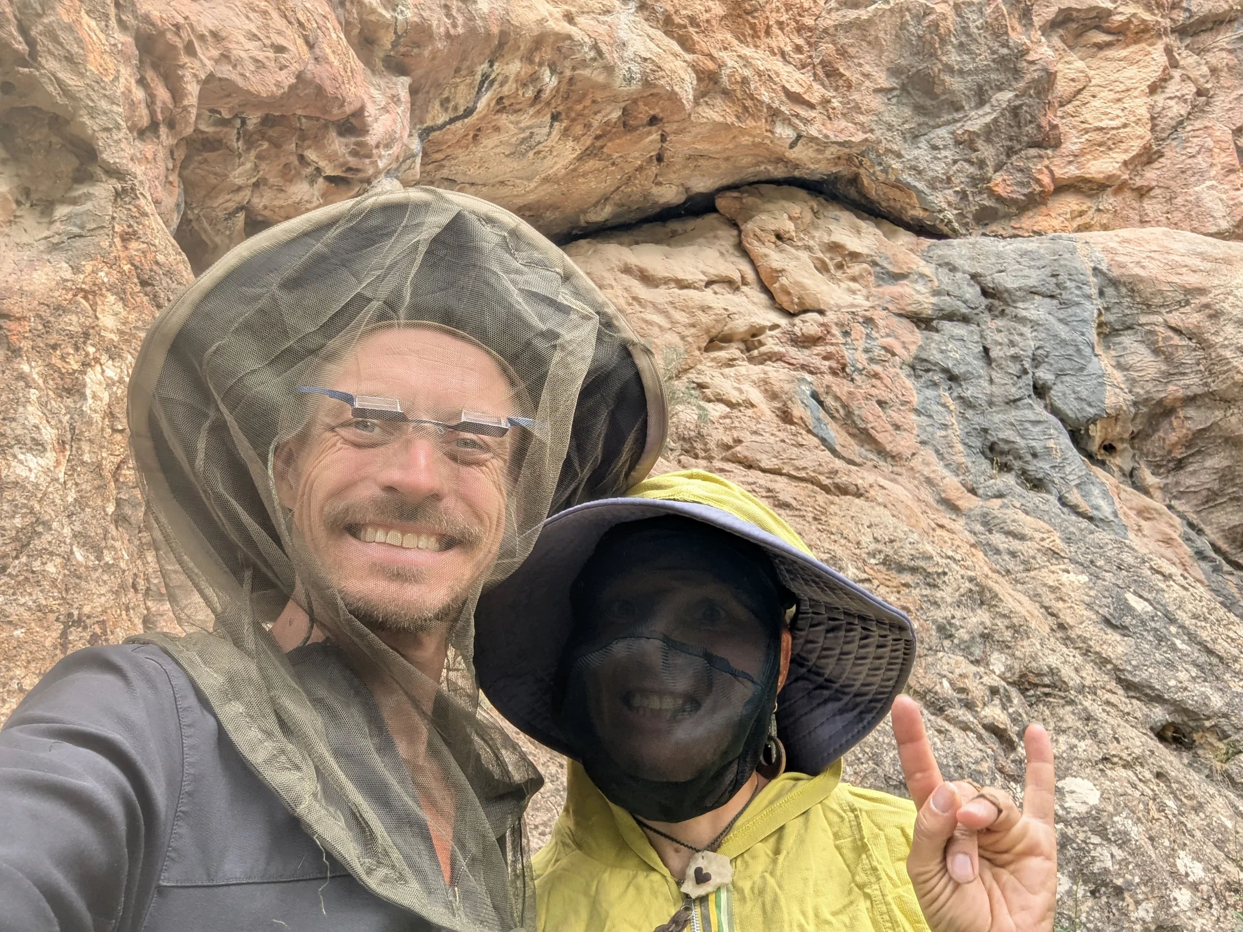 On iOverlander, we found the coordinates of a few climbing routes in one of the comments to a camp spot. There were only a handful of routes but still climbing was fun as always. But the mosquitos were crazy. We never had that many before and put on all the protection gear we had.