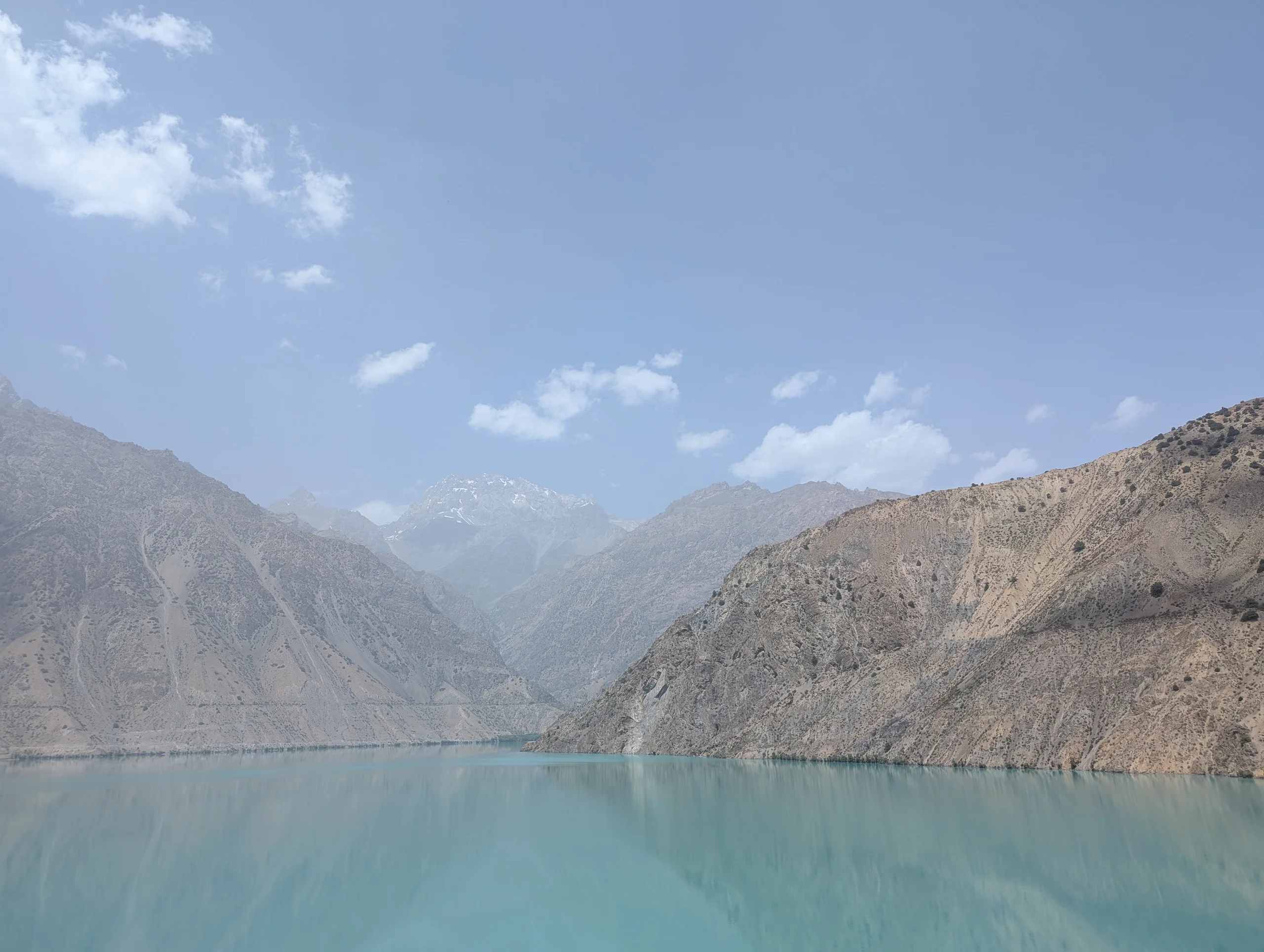 We made it to the Iskandarkul, a big mountain lake.