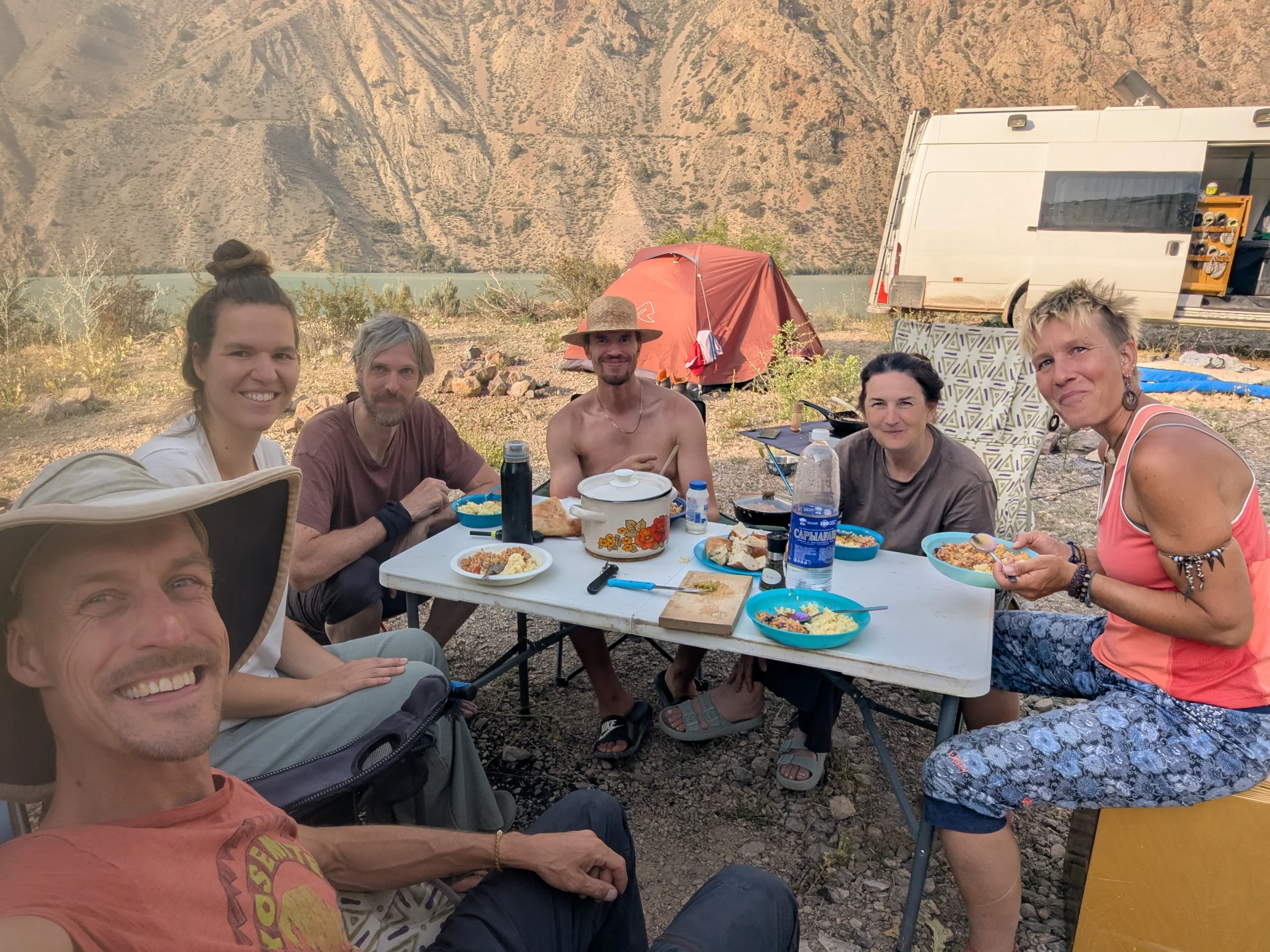 One day other travelers from Germany joined us and we had a good time together.