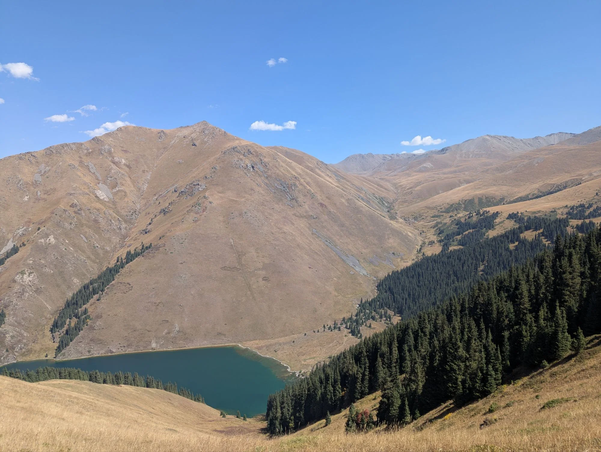 After a couple of days at the small lake, we split up and Racki and I went for a two day hike to another lake higher in the mountains 🚀