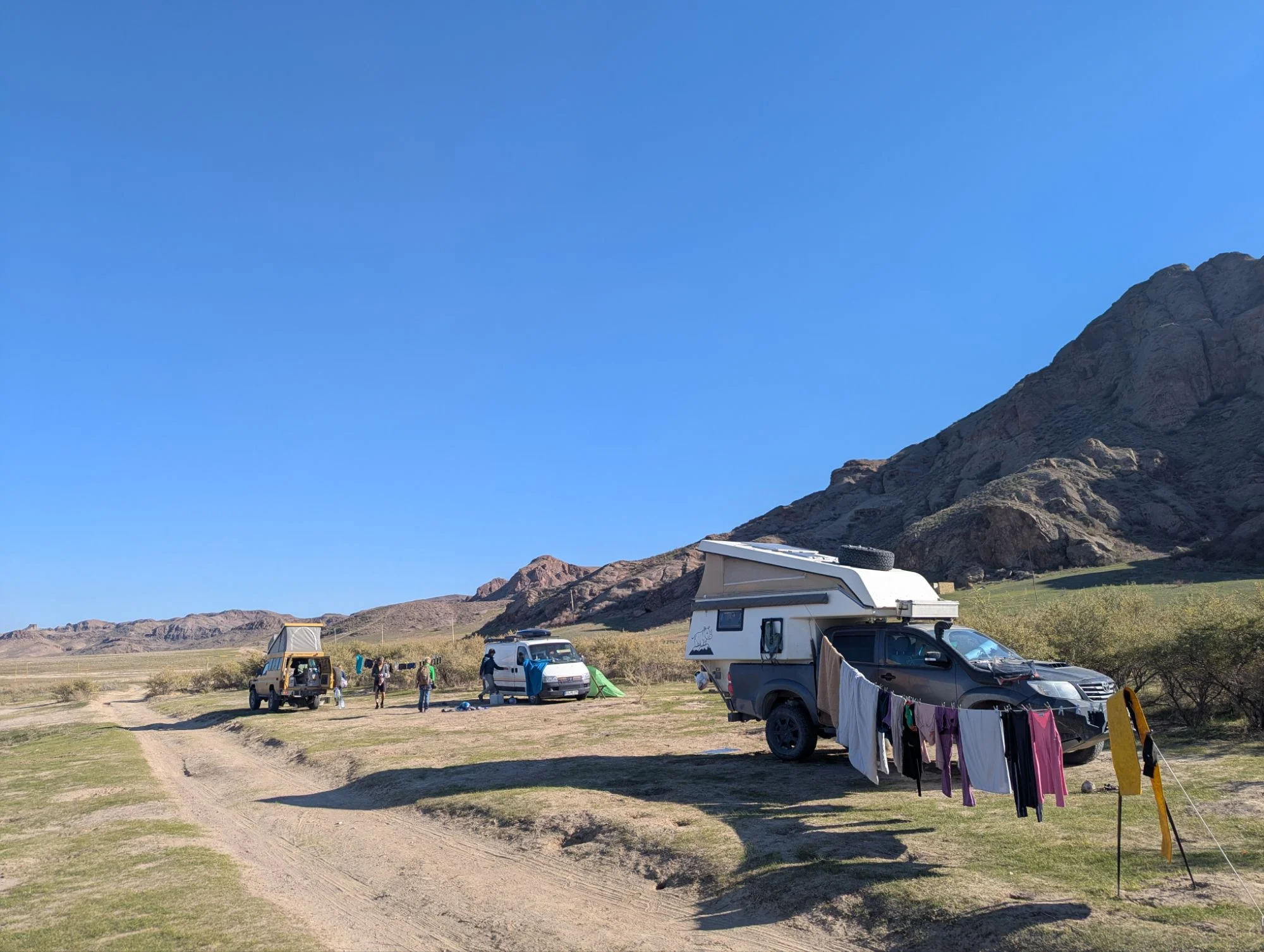 We had a proper camp and such a nice climbing life. Everyday something was going on ⛺