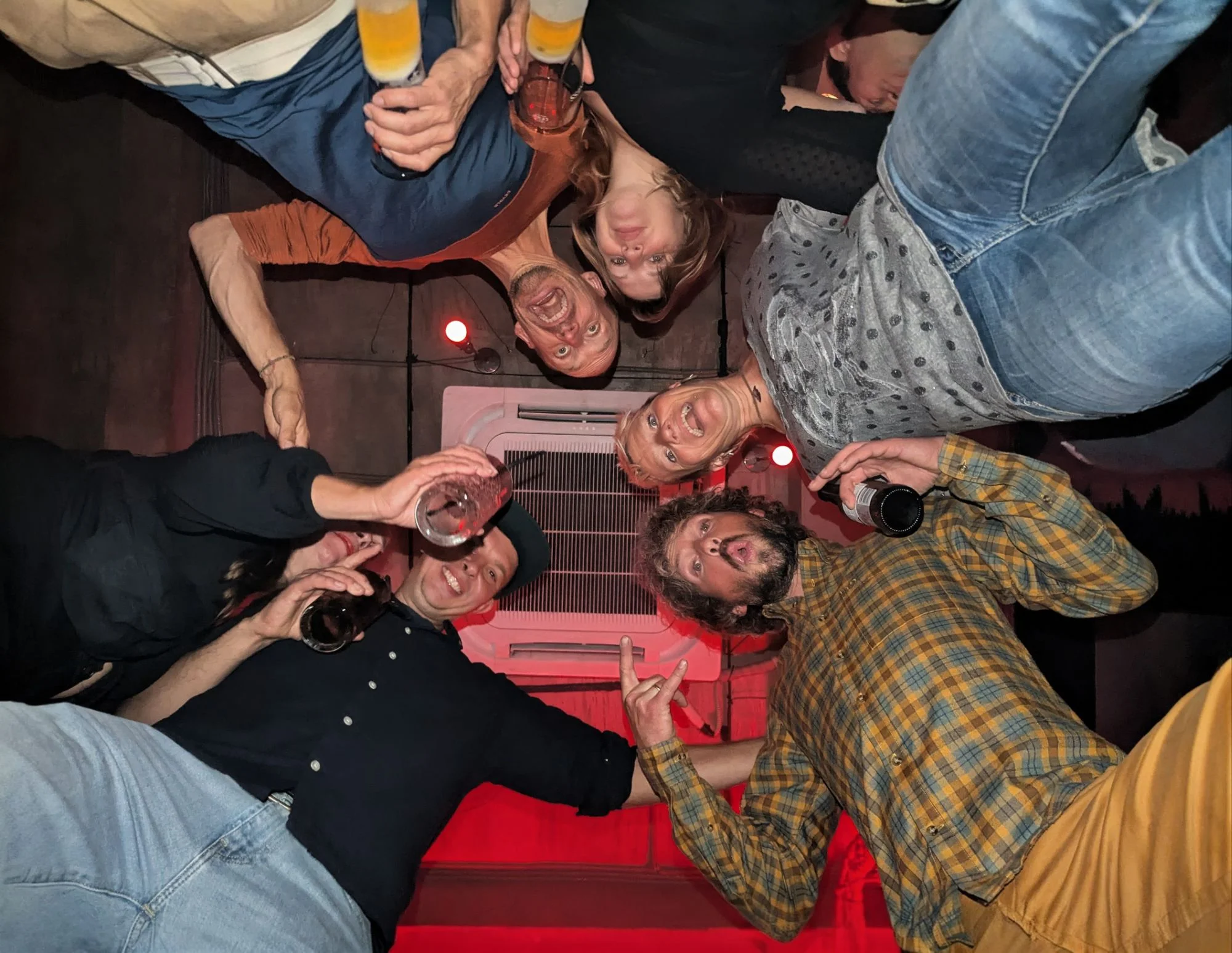 Sarah and Wouter were there as well and together with the other campers we had a great party night with a lot of dancing 💃🕺
