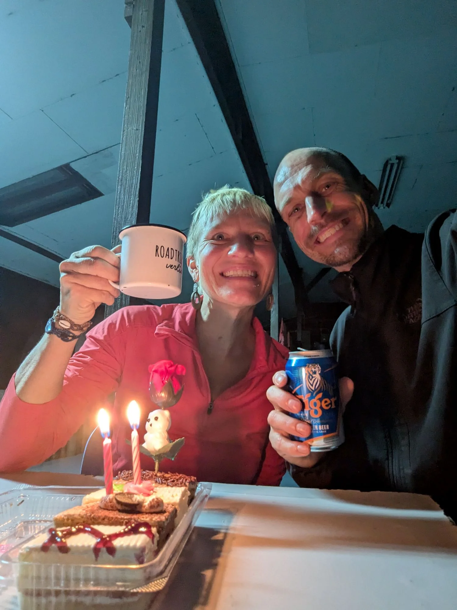 &mldr; and birthday cake and beer 🎂