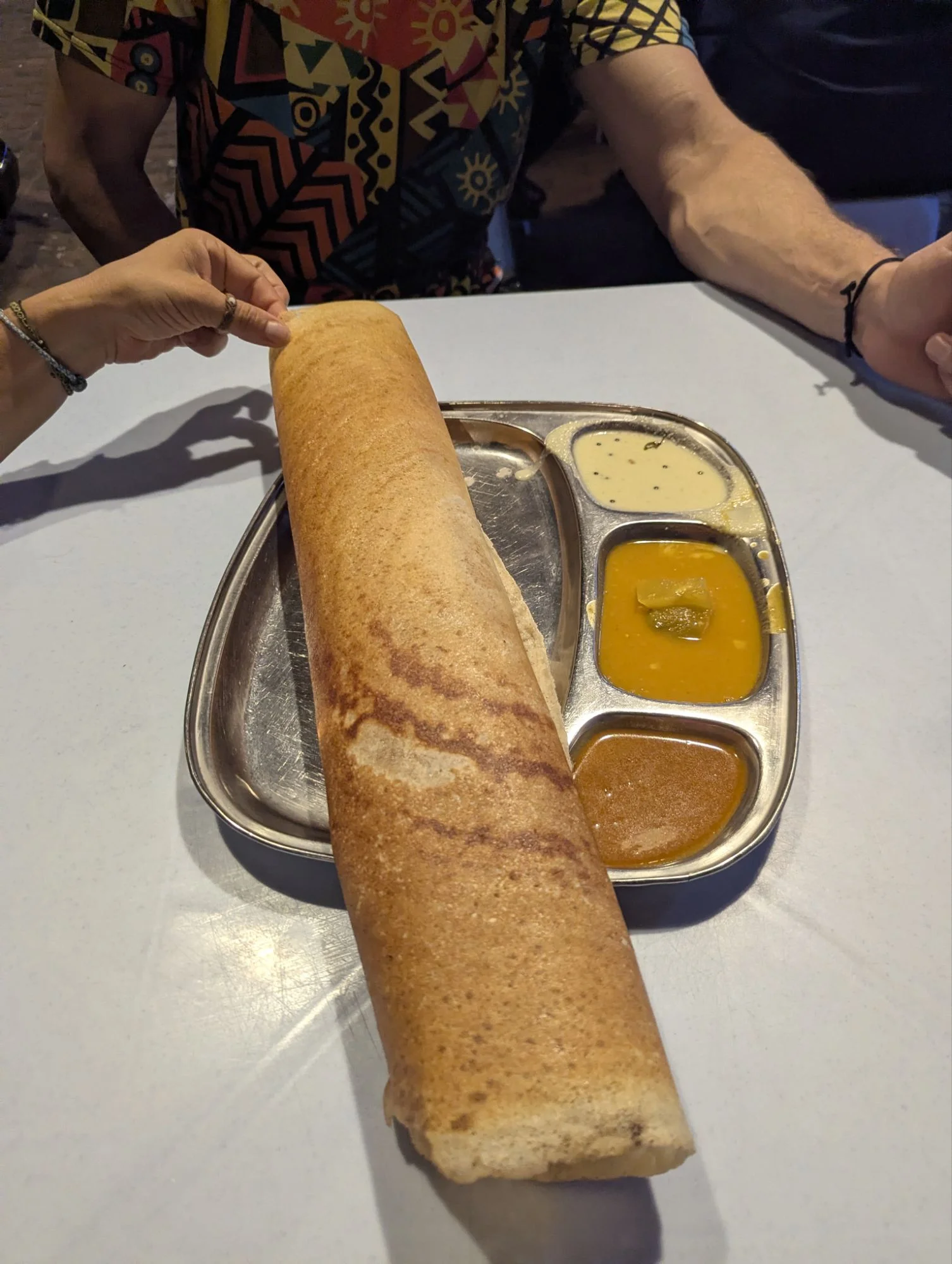 We had all the different food Kuala Lumpur had to offer. Once we went to an Indian restaurant and Rackis meal was by far the spiciest we ever tried. Even with two extra rice it was barely eatable 🔥