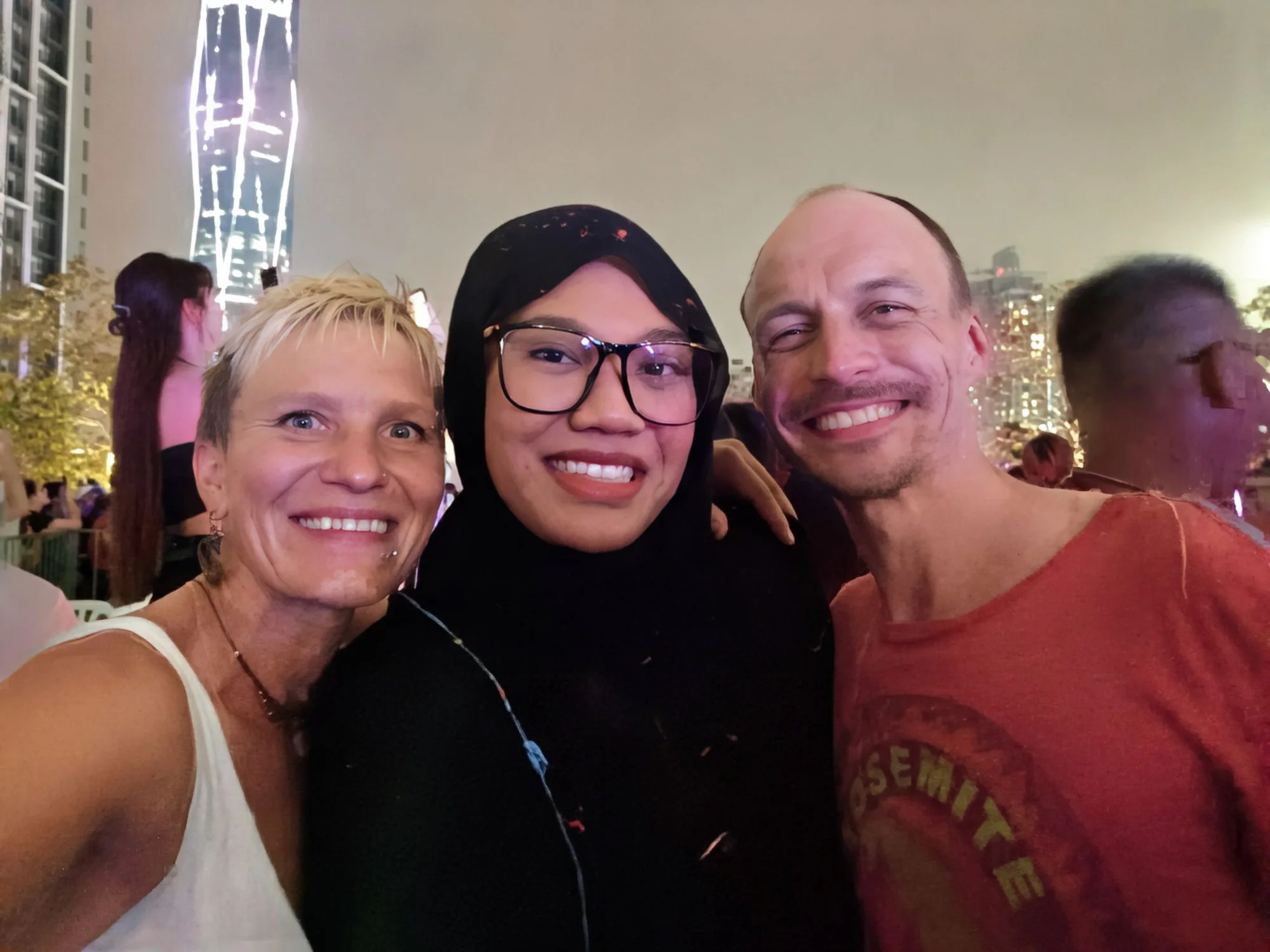 We met a lot of nice people 🤗