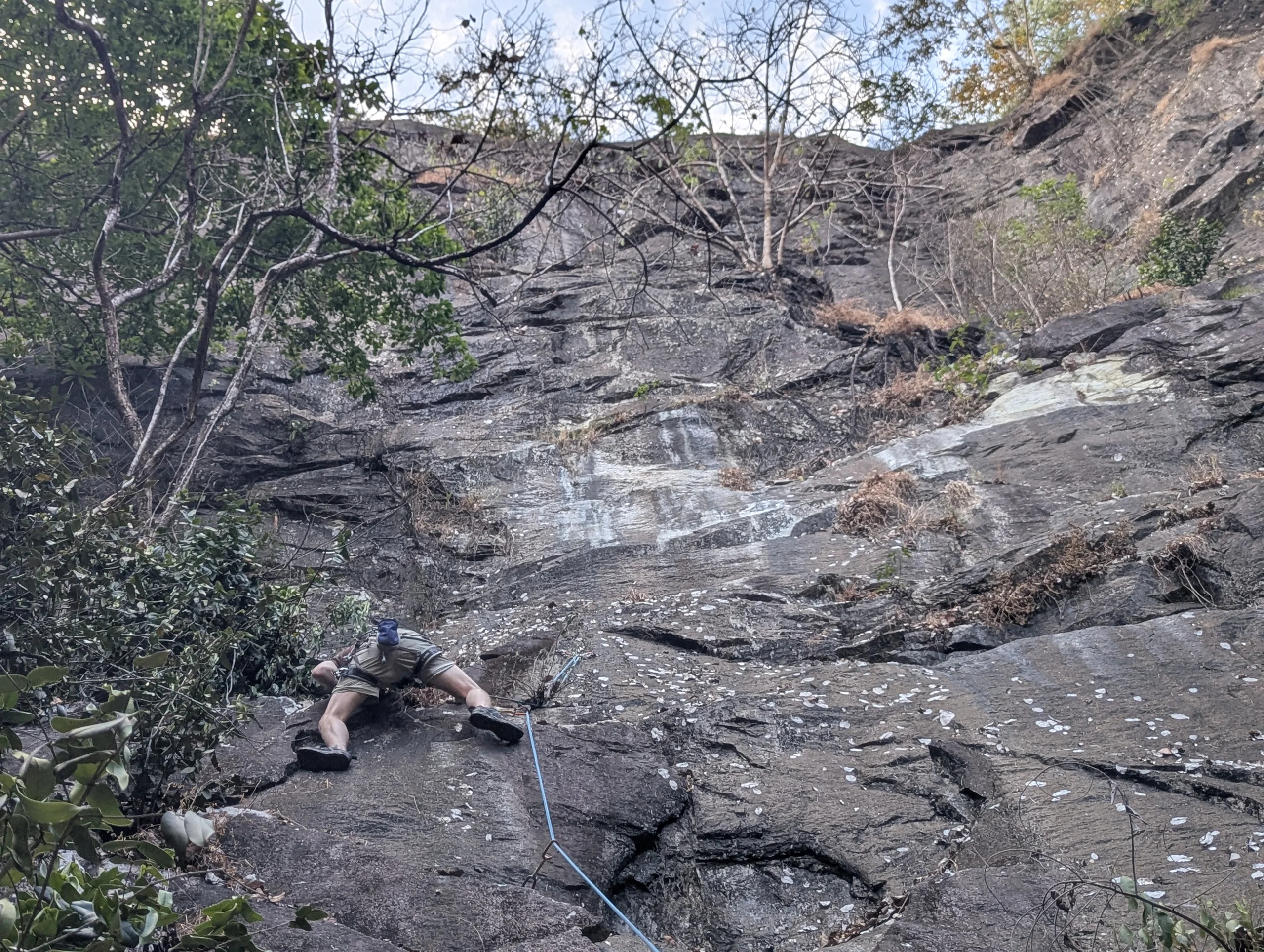 We had to clean the easiest routes because the locals didn&rsquo;t really use them and had a good time.